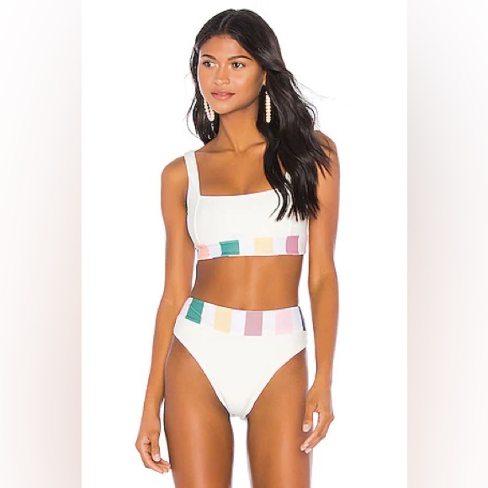 Tularosa Vibrant Striped Swimwear